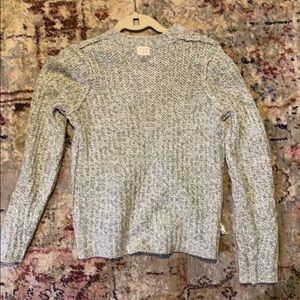 Up and away XS light gray sweater